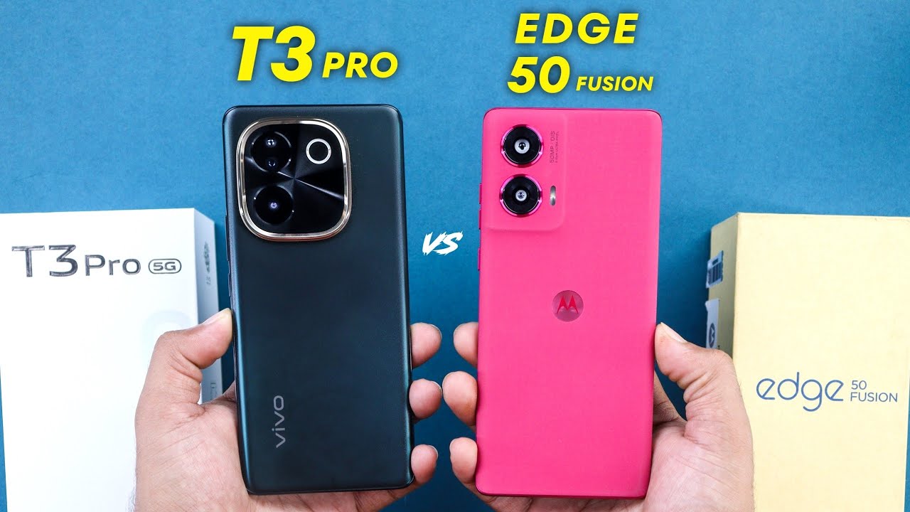 Vivo T3 Pro vs Moto Edge 50 Fusion - Quick Comparison