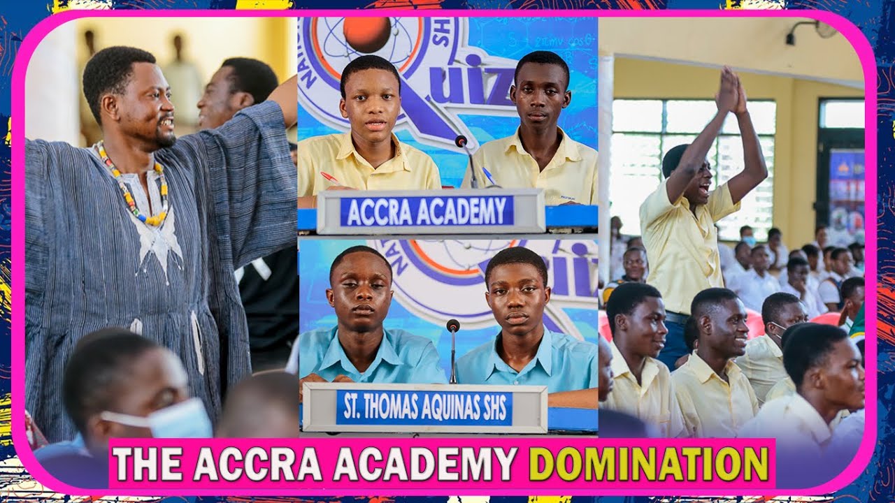 Accra Academy Spectacular Triumph over Aquinas NSMQ 2023 GREATER ACCRA CHAMPIONSHIP