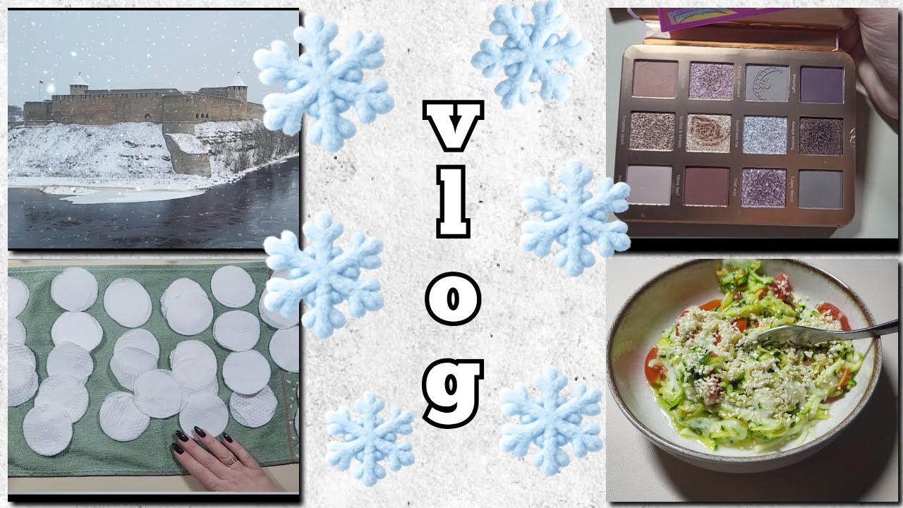 vlog январь : рецепты для похудения, уход за лицом, помады, прогулка и морозы...