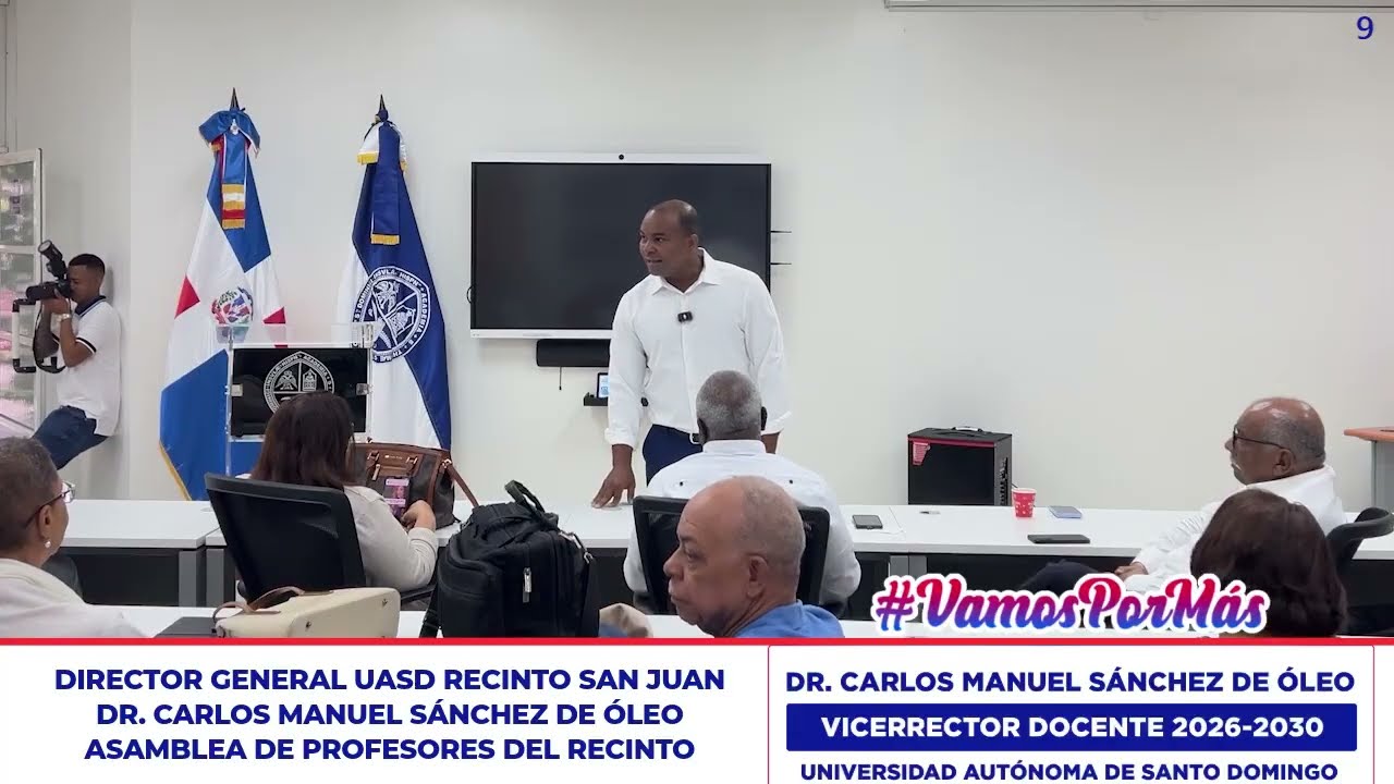 Dr. Carlos Manuel Sánchez De Óleo: Nuevas oficinas fortalecen servicios en UASD Recinto San Juan