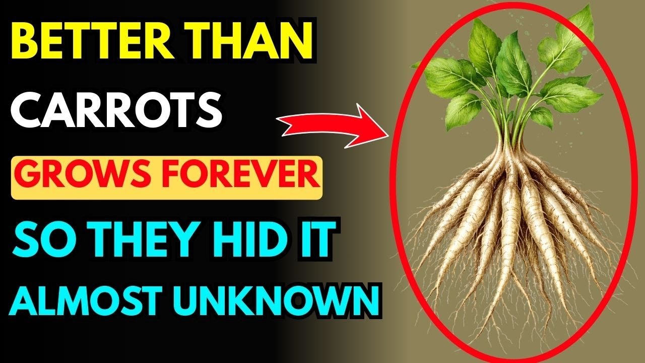 100x Better Than Carrots &mdash; Plant Once, Harvest Forever&hellip; That&rsquo;s Why They Hid It Underground