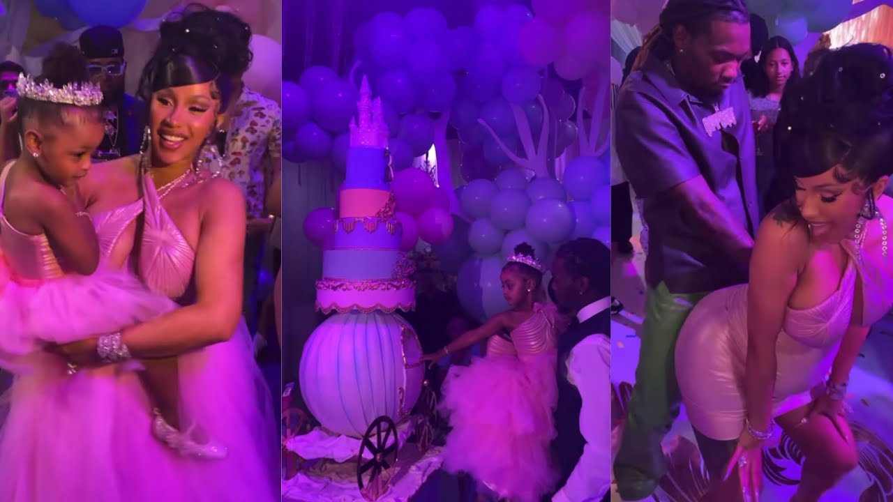 🥳НЕВЕРОЯТНЫЙ ДЕНЬ РОЖДЕНИЯ ДОЧЕРИ КАРДИ Б, КУЛЬЧЕР