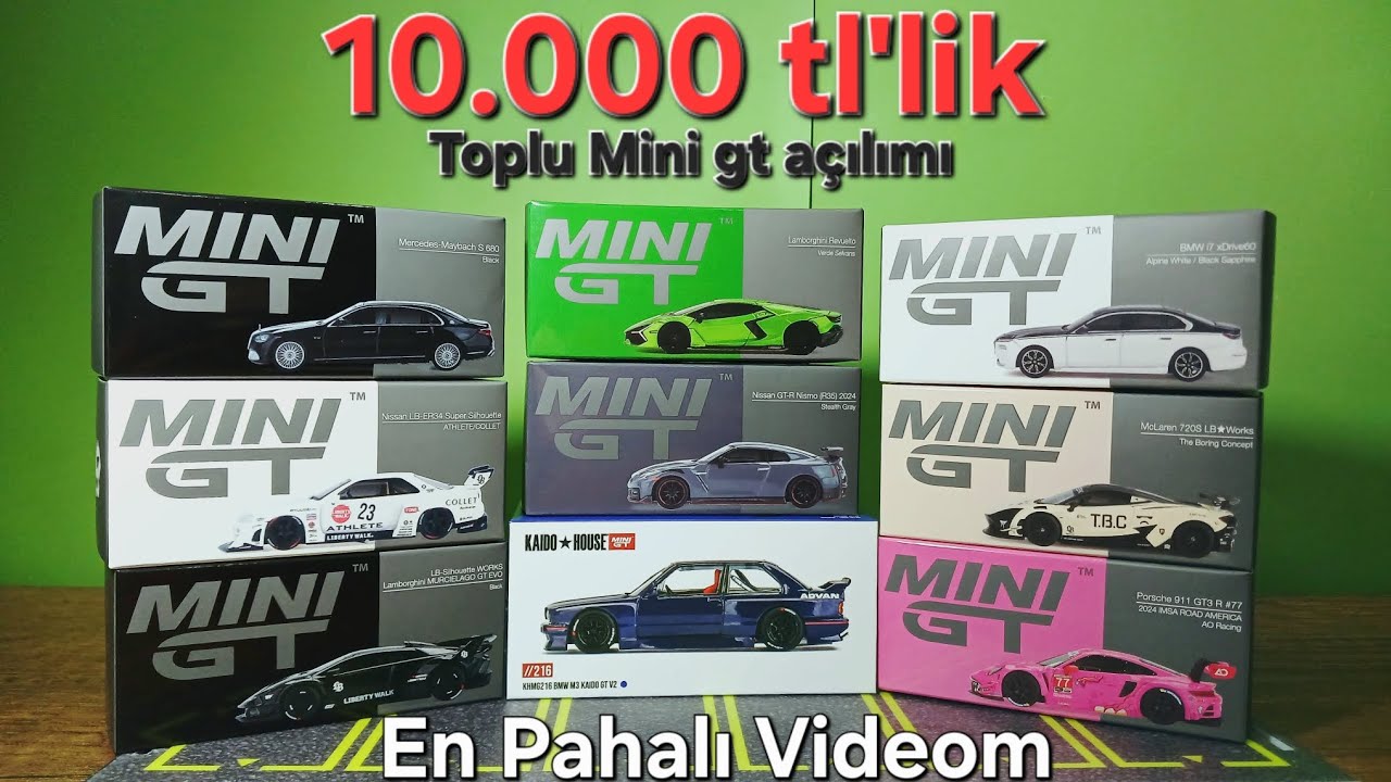 En pahalı Videom!? *toplu mini gt açılışı 