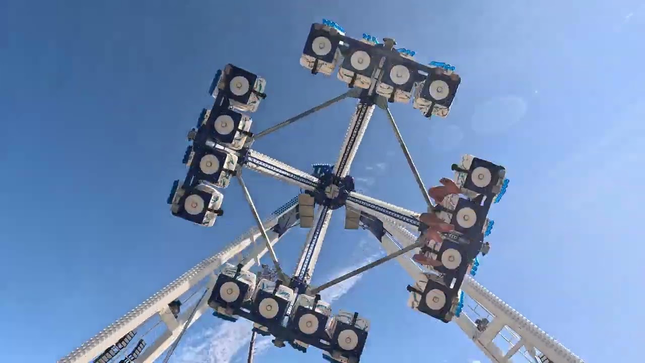 Karuzela Tron (Lunapark Luna) Off ride 1 - Mielno - Lipiec 2025