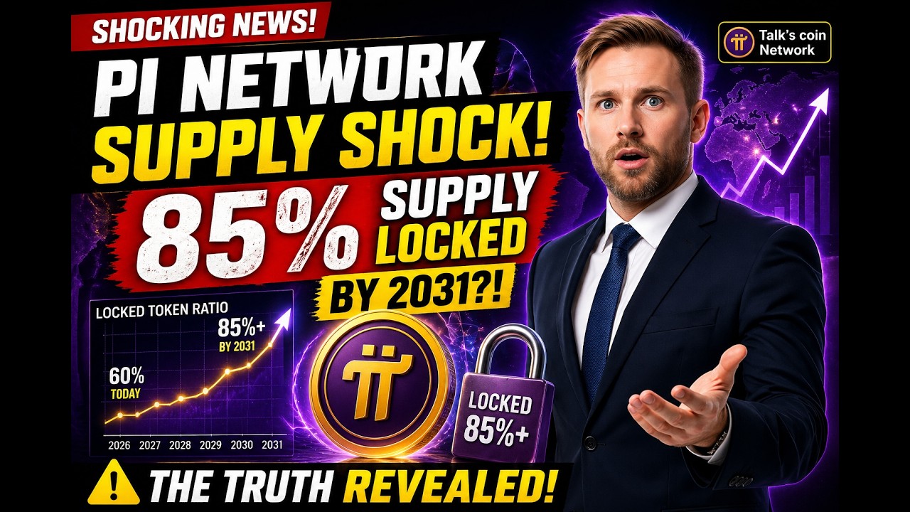 PI NETWORK SHOCK: 85% SUPPLY LOCKED BY 2031?! 🚨 The Truth Revealed