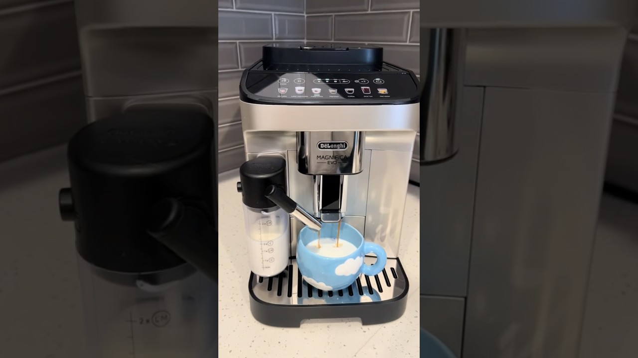 Magnifica Evo Espresso Machine with Automatic Milk Frother #espresso #coffeemachine