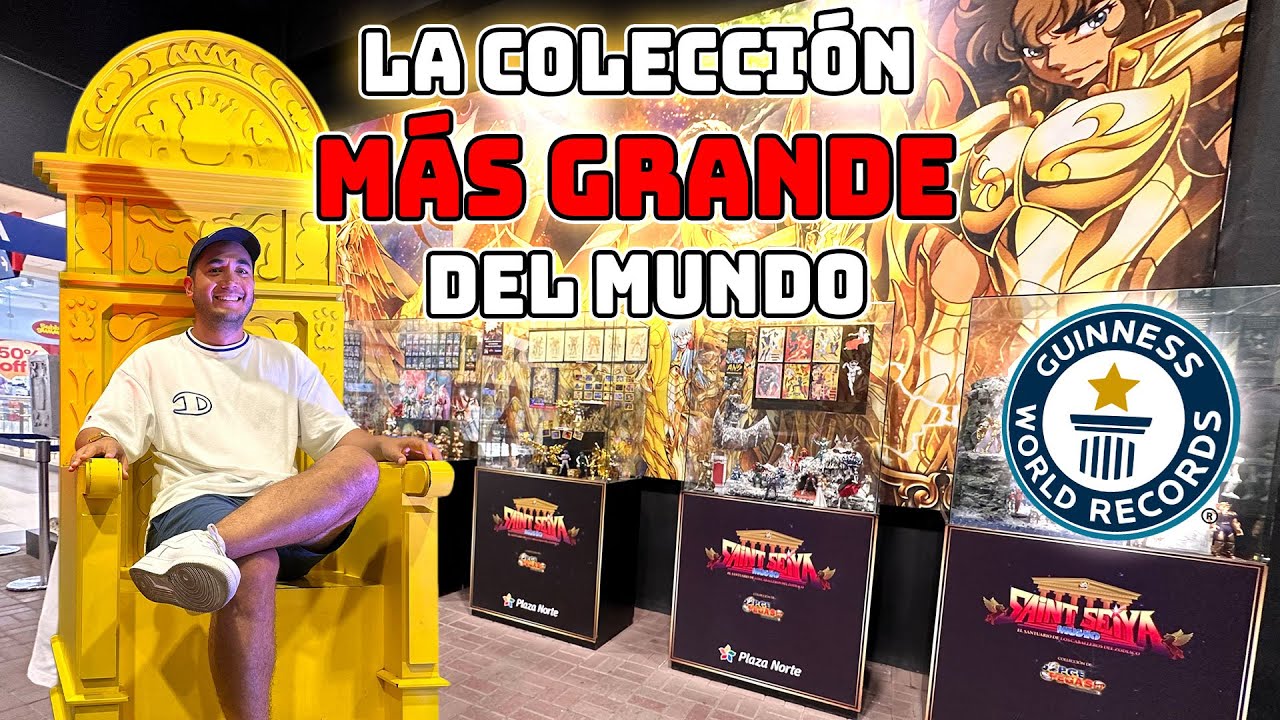 Conocí la colección RÉCORD GUINNES de SAINT SEIYA ( caballeros del zodiaco )