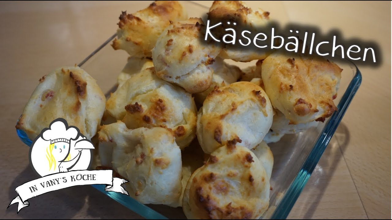 Thermomix&reg; K&auml;seb&auml;llchen (Partysnack) / vegetarisch oder mit Schinkenspeck