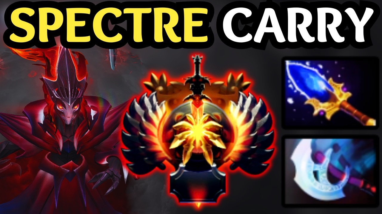 🔥 SPECTRE Carry Gameplay — Total Domination 🔥 Dota 2