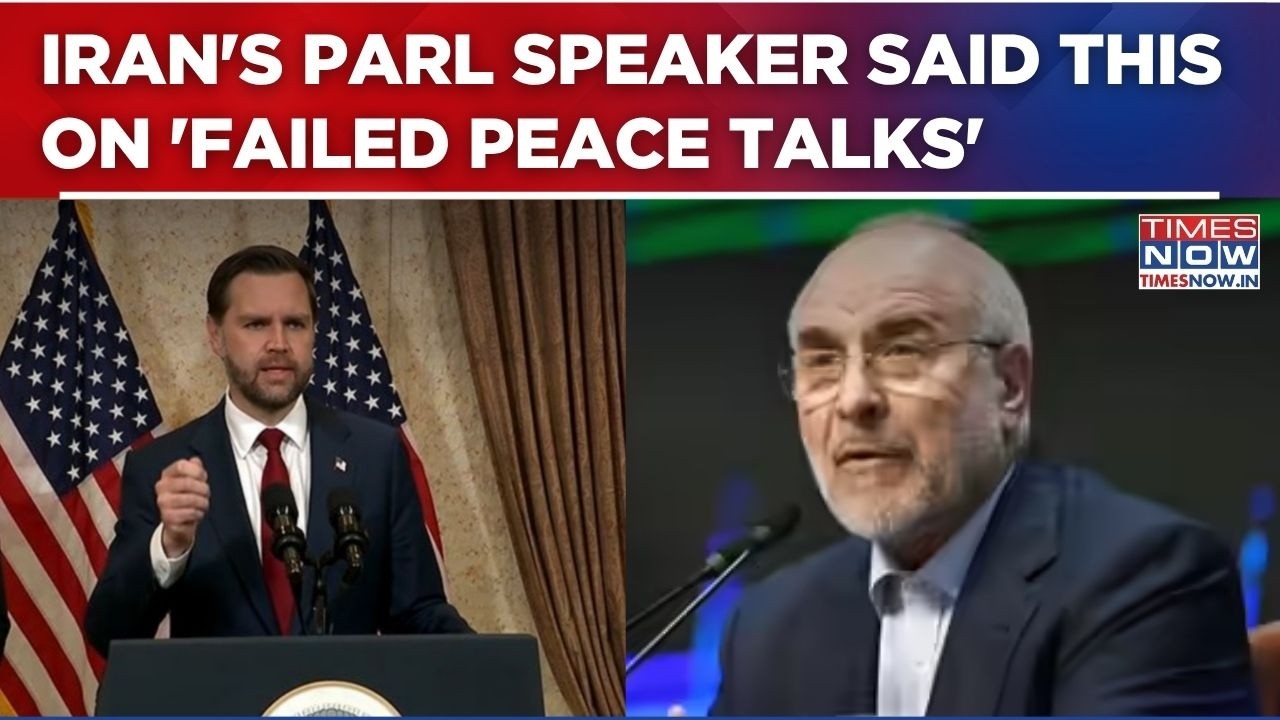 Iran's Parliament Speaker Ghalibaf 'Blames' US For 'Collapsed Peace Talks': &lsquo;Failed To...' | WATCH