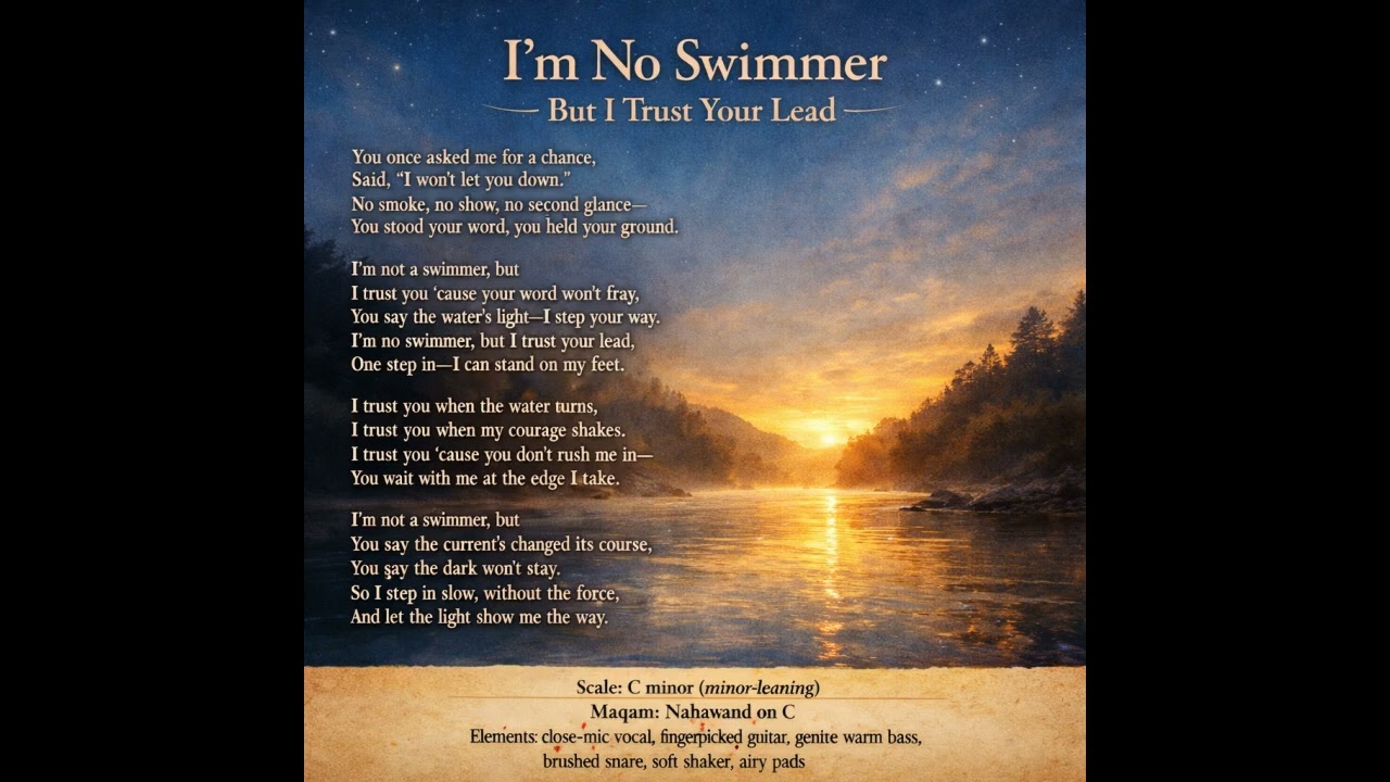 I Trust Your Lead  - Lyrics