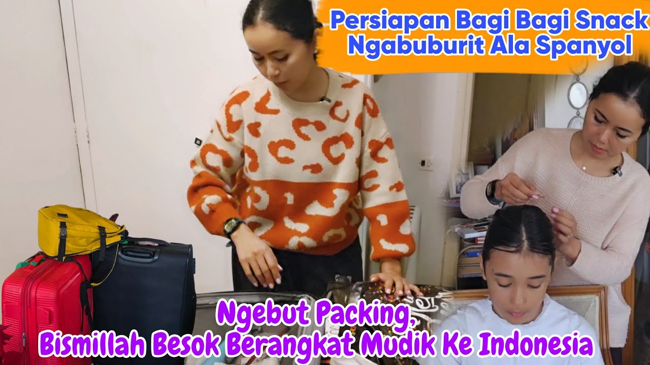 Antar Anak Untuk Bagi Bagi Snack.. Ngabuburit Di Spanyol