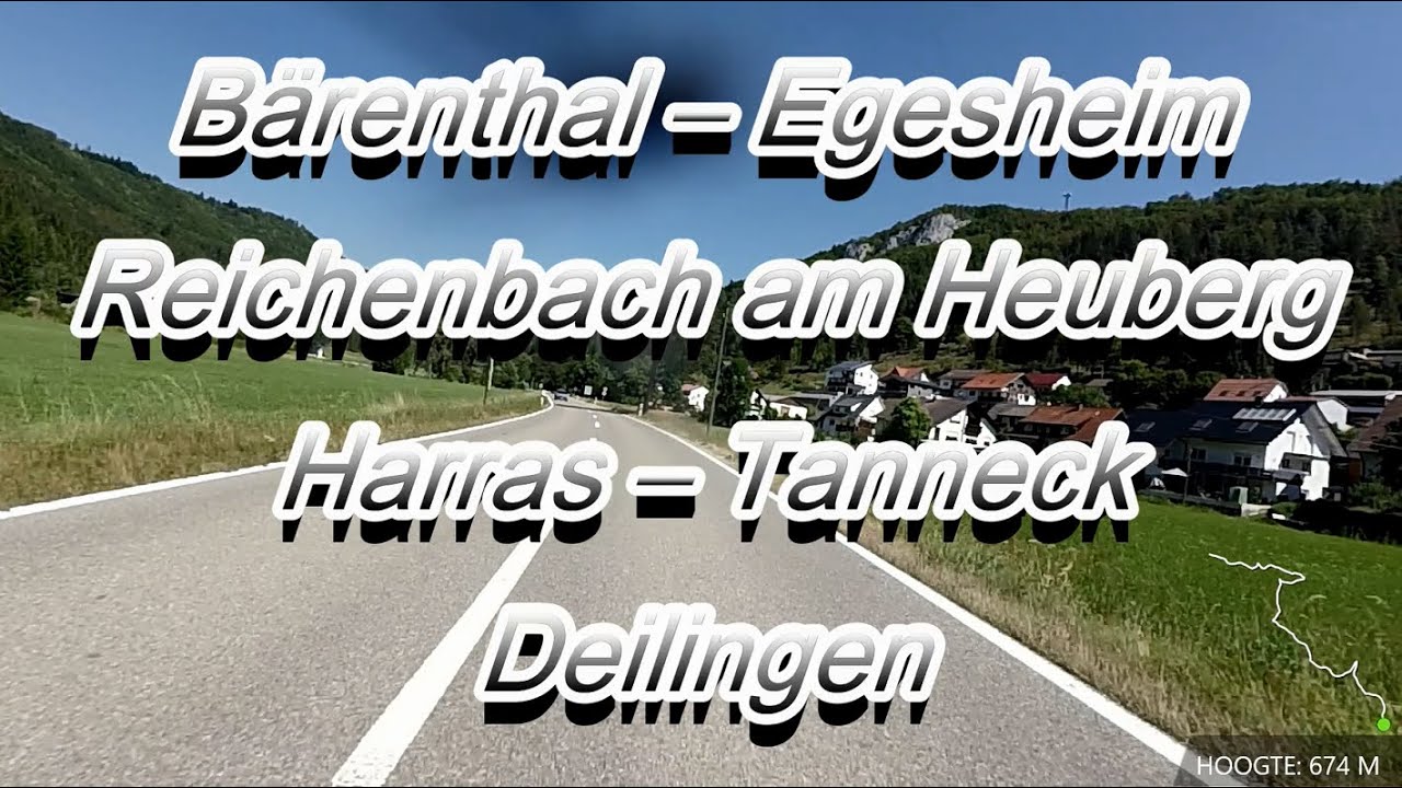 B&auml;renthal &ndash; Egesheim - Reichenbach &ndash; Harras &ndash; Tanneck &ndash; Deilingen Honda Varadero XL 1000 2020