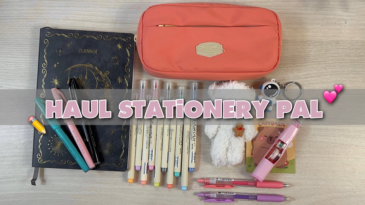 Haul STATIONERY PAL 💕🍡 // cancelleria
