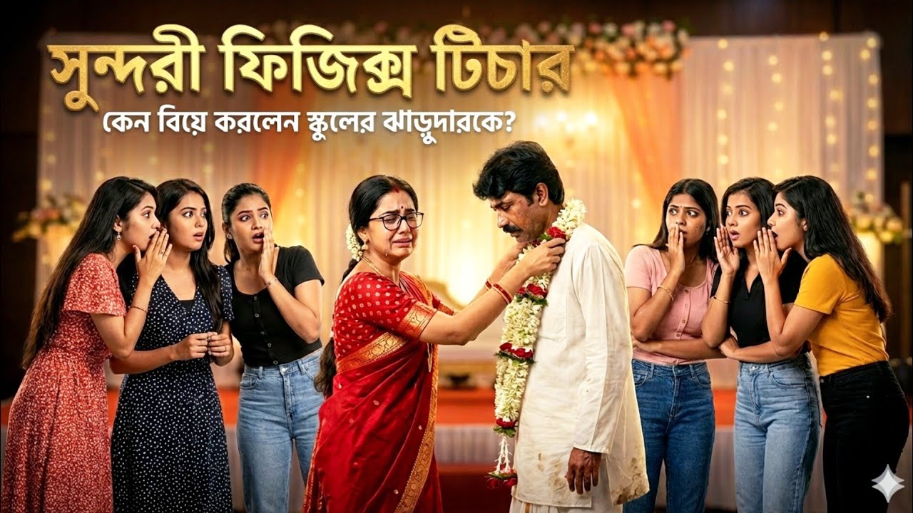 সুন্দরী ম্যামের স্বামী স্কুলের ঝাড়ুদার | 😱 Emotional Love Story 2026