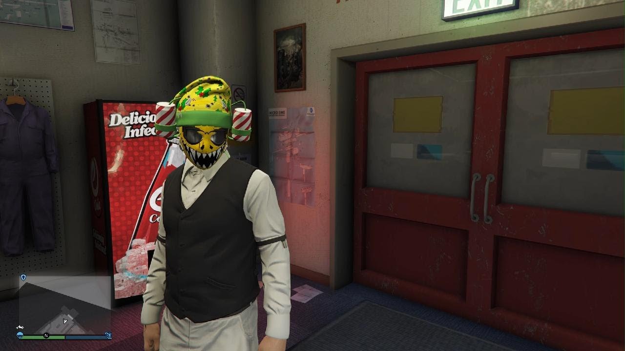 *Nuevo metodo * Como bugear Máscara Con Casco y Lente en GTA V ONLINE