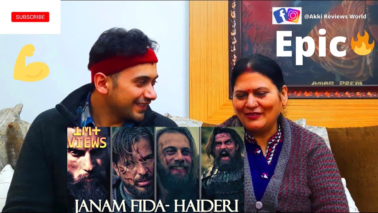 Akki and Mom Reaction - Ertugrul X Dogan X Bamsi X Turgut | Janam Fida-e-Haideri | YouTube Exclusive