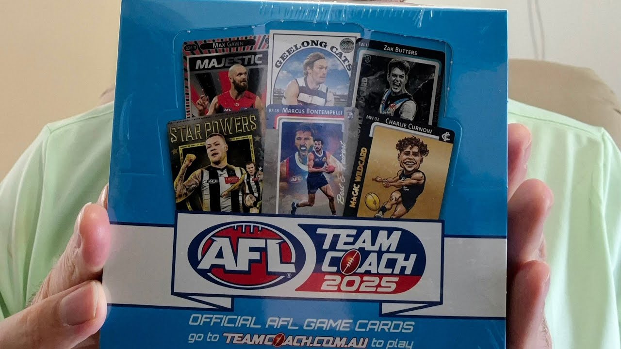 Box Break - New!!! 2025 AFL TEAMCOACH