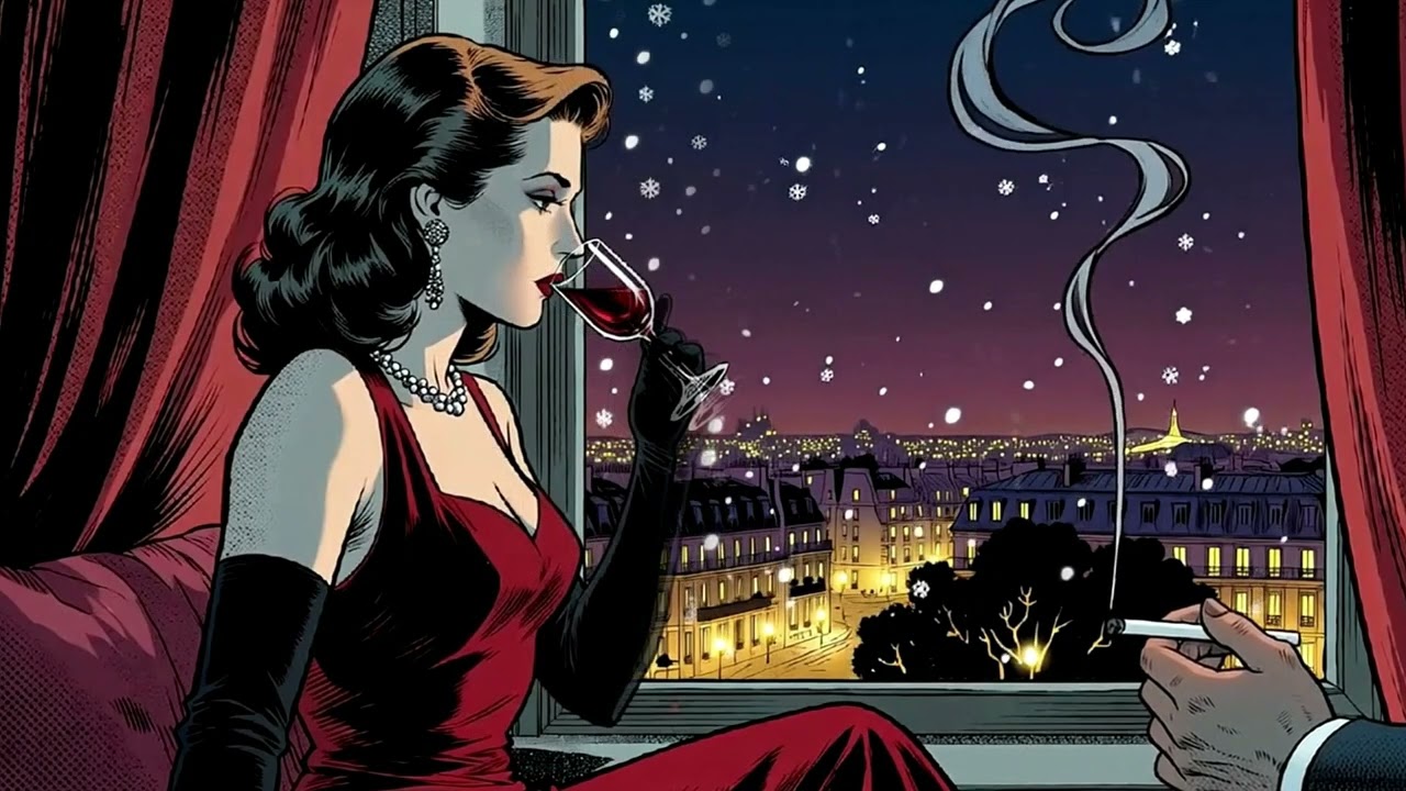 Dark Feminine Energy Jazz 🍷 Relaxing Noir Music for Confidence & Mystery
