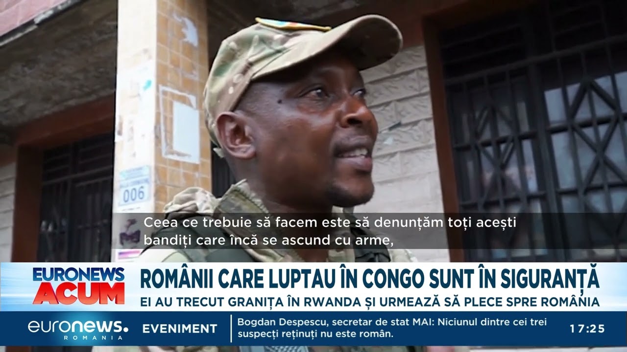 Mercenarii români în custodia rebelilor M23: „I-am eliberat, s-au dus acasă. Vom aduce pacea”