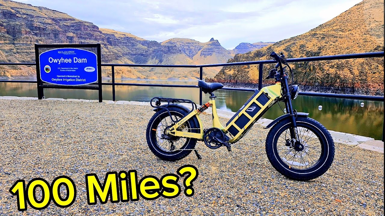 Eahora Juliet Range Test and Review - Solo E-Bike Day Trip to a Historic Dam