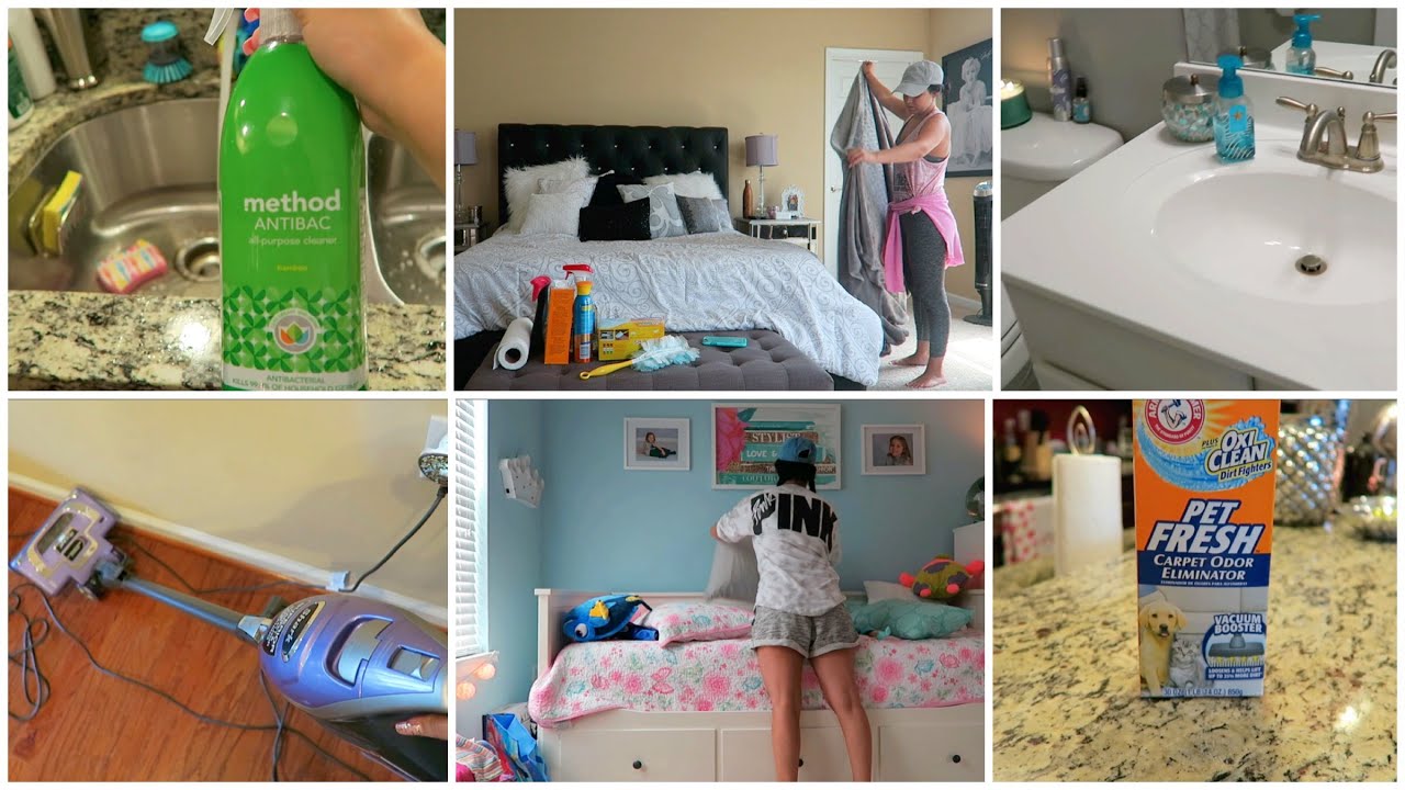 MY CLEANING ROUTINE!