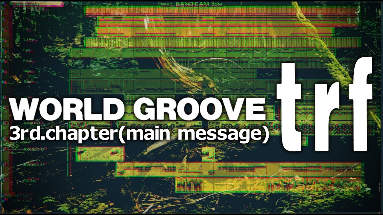 trf WORLD GROOVE DTM コピー カバー / 小室哲哉 JD-800