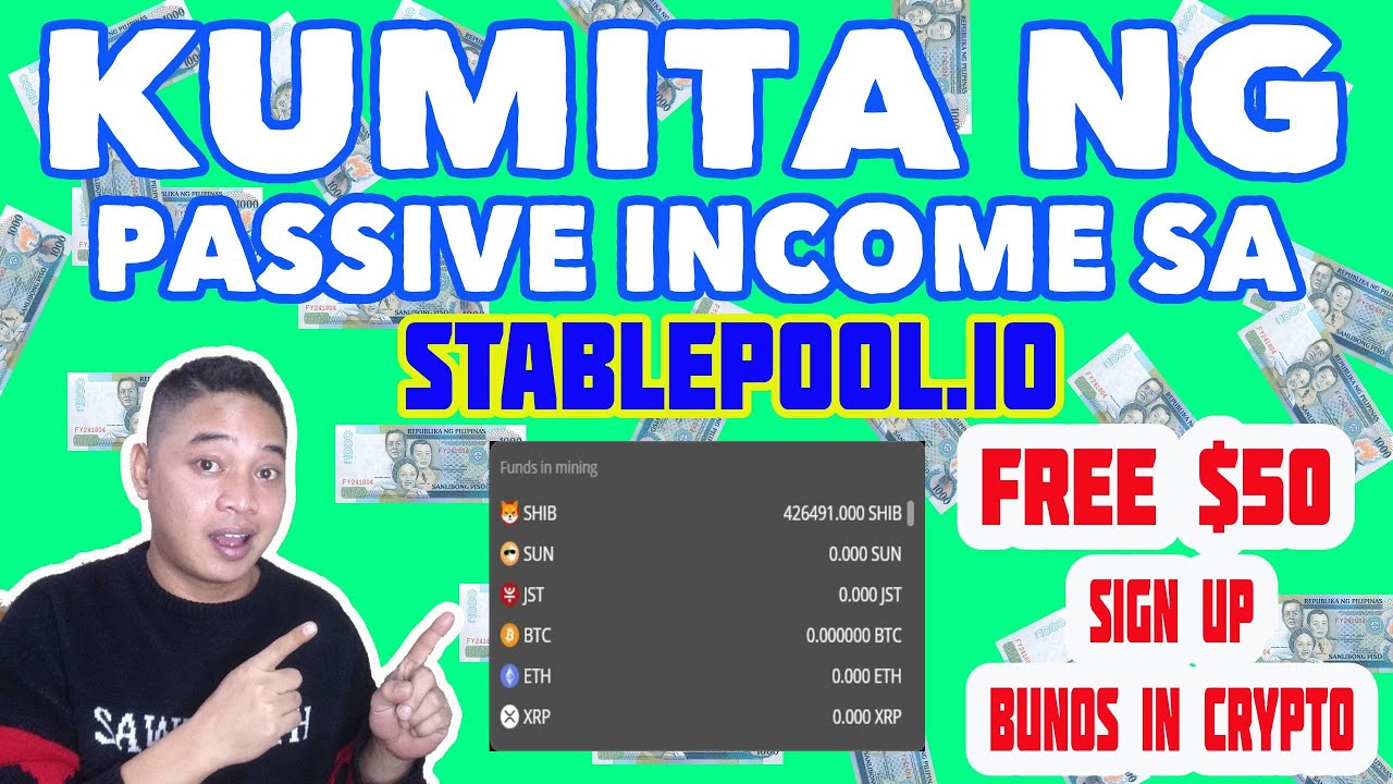 STABLEPOOL! EARN PASSIVE INCOME DAILY WITH YOUR CRYPTO! WITH FREE $50 SIGN UP BONUS!