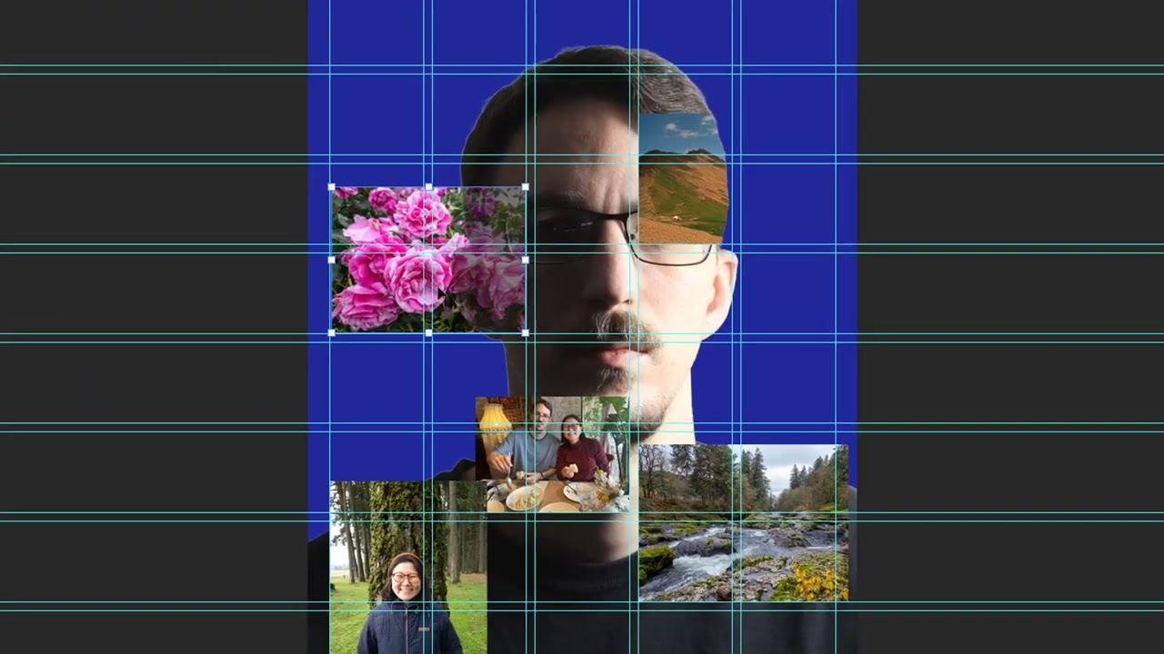 Portrait Frame collage v. 2
