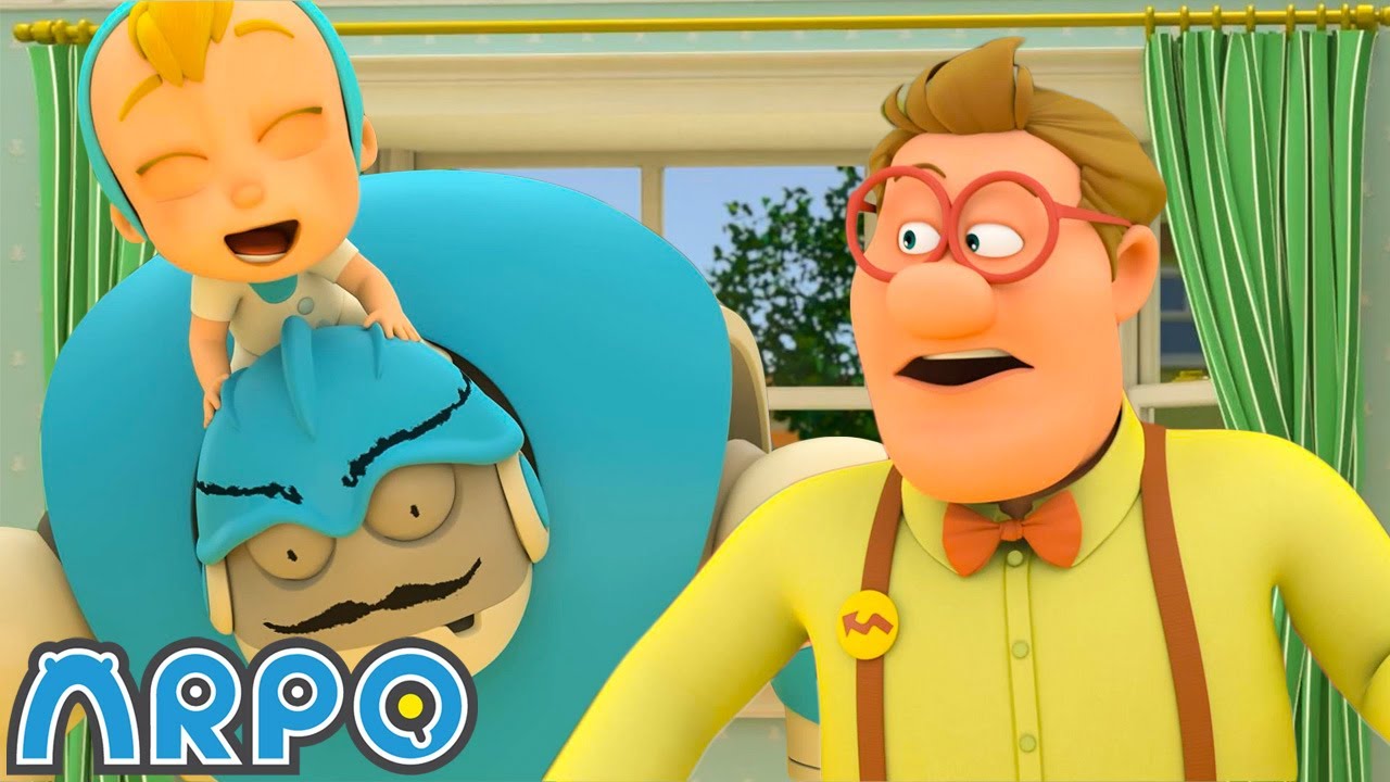 🔋🤣 Pil Macerası: Gülme Garantili | ARPO | Çocuk Çizgi Filmleri | Moonbug Kids Türkçe