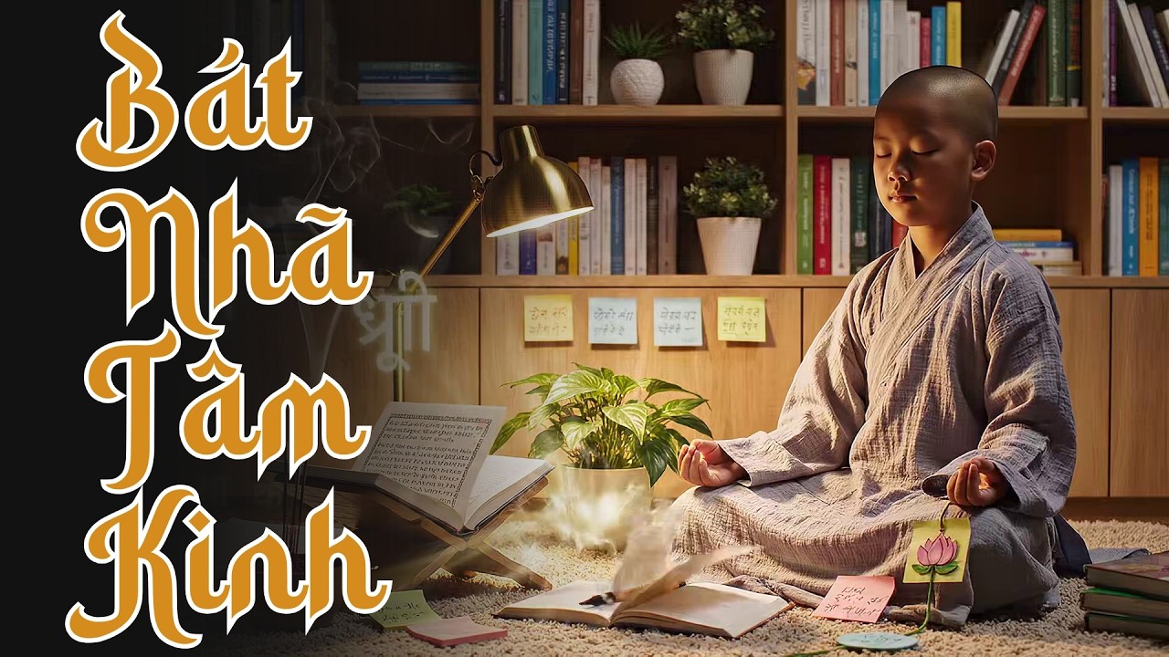 Bát Nhã Tâm Kinh: Nghe 1 Lần Trí Tuệ Khai Mở, Hết Khổ Đau 🙏 Nhạc Thiền