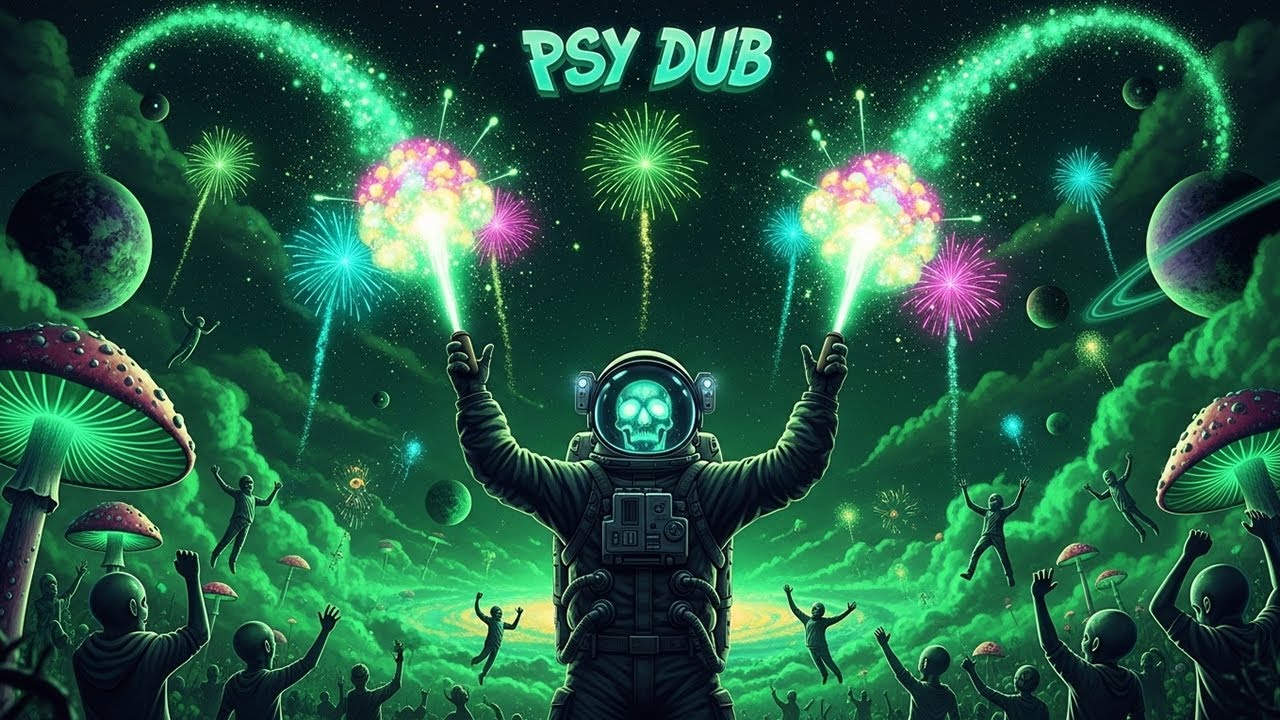 Bass-Rich Dub Rhythms and Psychedelic Reggae for Inner Peace and Emotional Balance