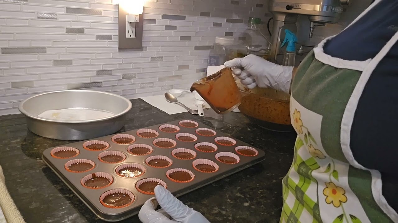 Vegan Carob Mini Cupcakes #bakedgoods #easyrecipe #plantbased #vegancatering