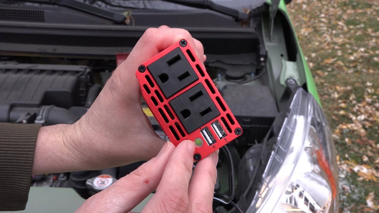 BESTEK Dual 110V AC outlets and Dual USB 3.1A 300w Power Inverter (Unboxing and Demonstration!)