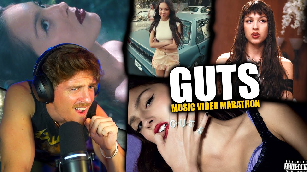Olivia Rodrigo GUTS Music Video Marathon