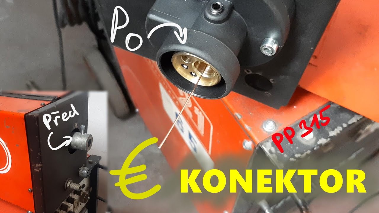 MIG eurokonektor - Přestavba PP315