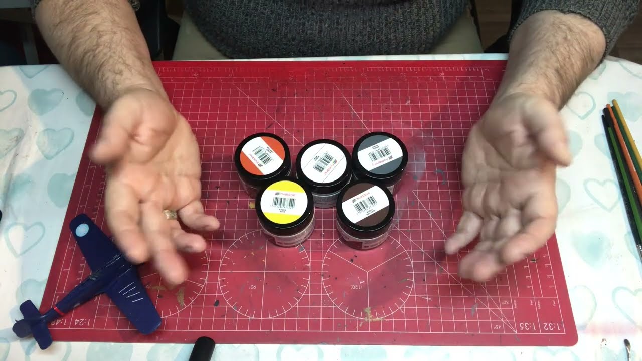 Focus on products for modelling:  Humbrol weathering powder
