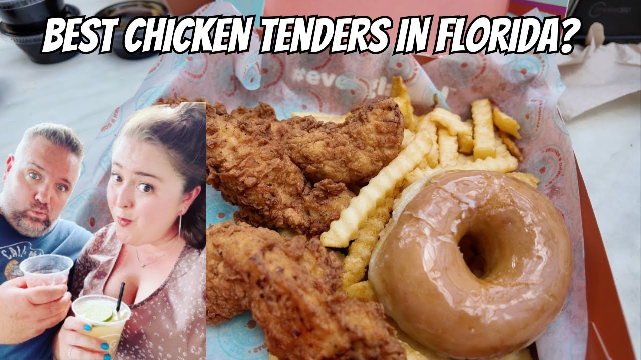 Действительно ли в Everglazed Donuts самые лучшие куриные стрипсы? | Disney Springs