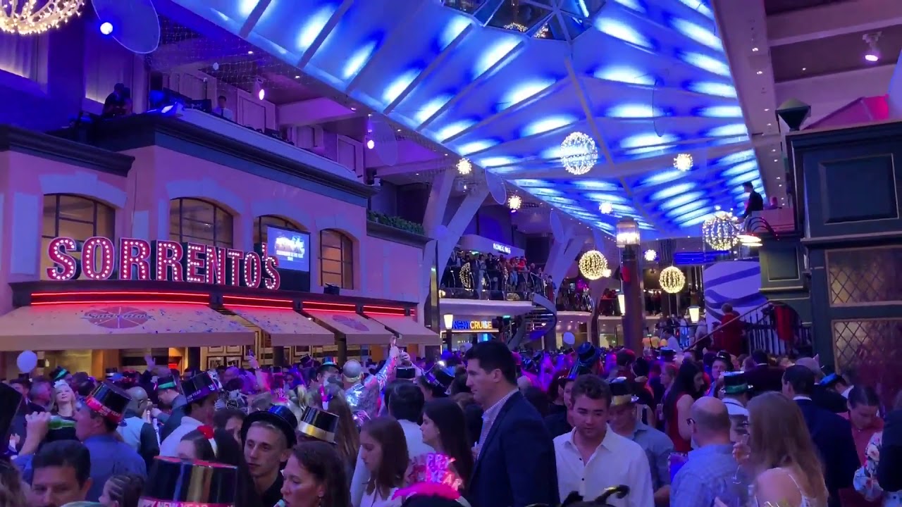 Symphony of the Seas New Years Countdown December 31, 2018
