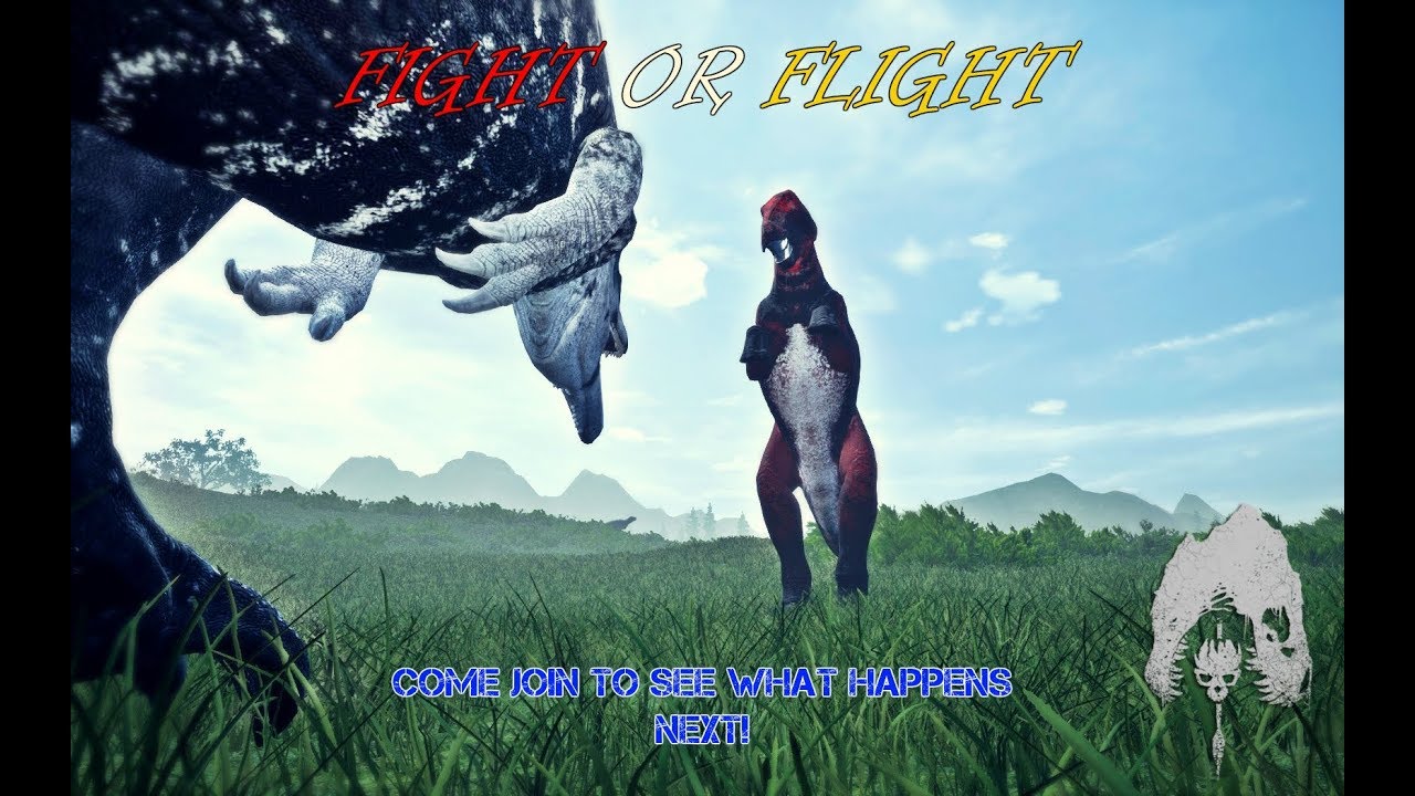 FIGHT OR FLIGHT! | Primordial Tyrants Semi-Realism : The Isle