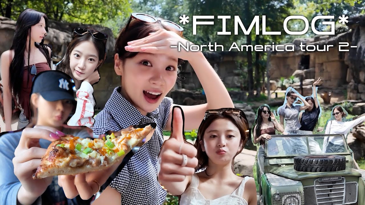 먹방🍕 러닝🏃‍♀️ 동물원🐆 시카고와 달라스에서 있었던 일들 | 북미 투어 조각 모음집 2 🫶 | FIM-LOG