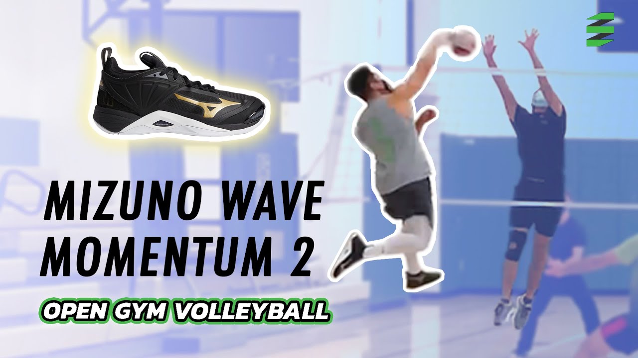 Testing Out Mizuno Wave Momentum 2 Shoes | Volleyball Open Gym