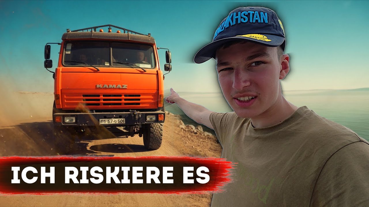 Per Anhalter in Kirgistan! Wilde Reise entlang des Issik Kul Sees!