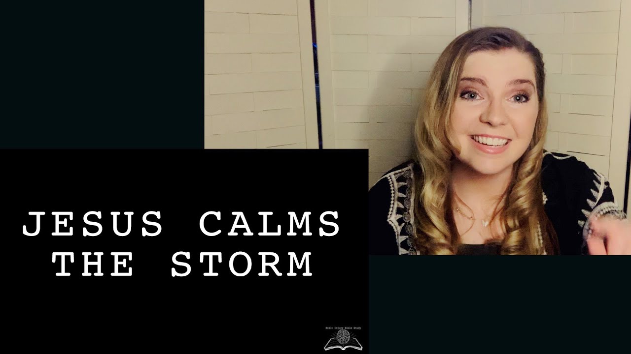 Jesus Calms the Storm - HOPE IN THE STORM #3 | Brain Injury Bible Study