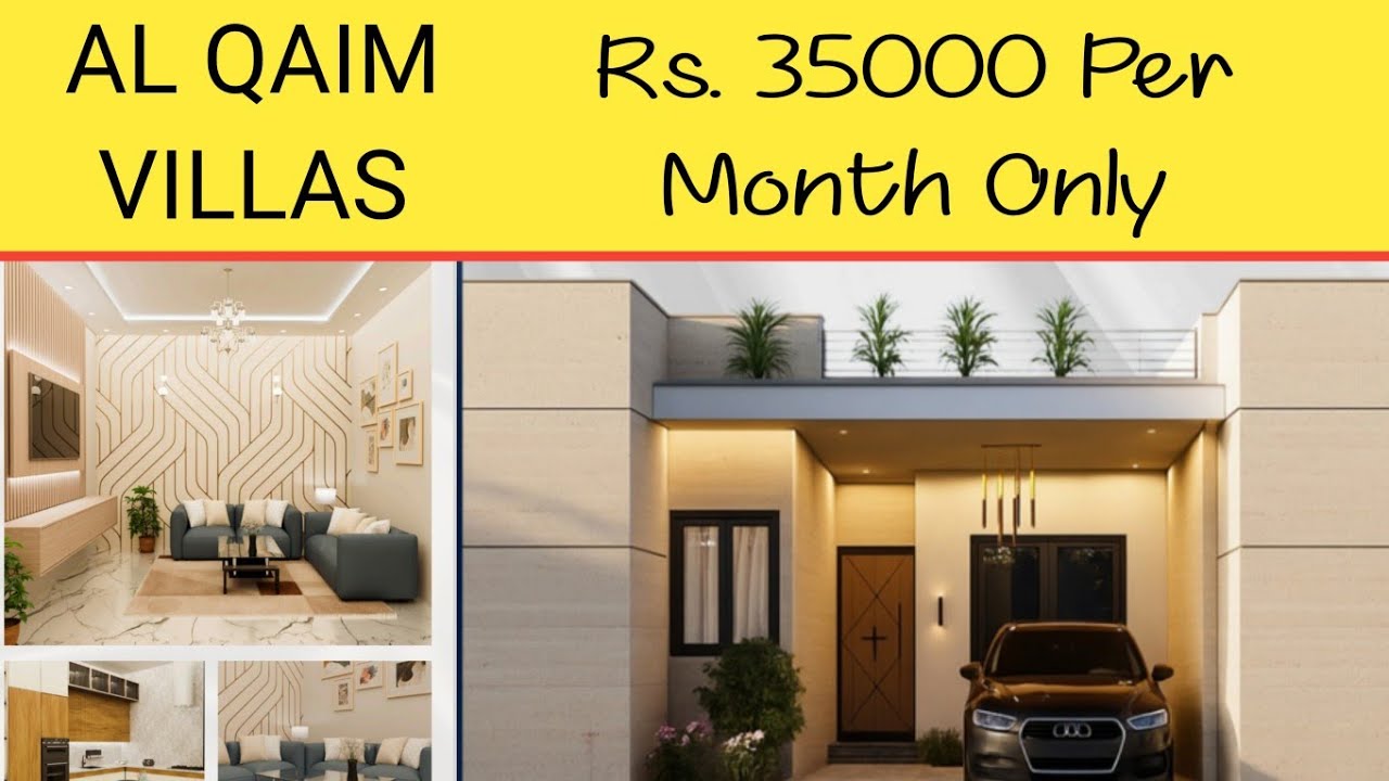 AL QAIM VILLAS  | Rs 35000 per month Only 