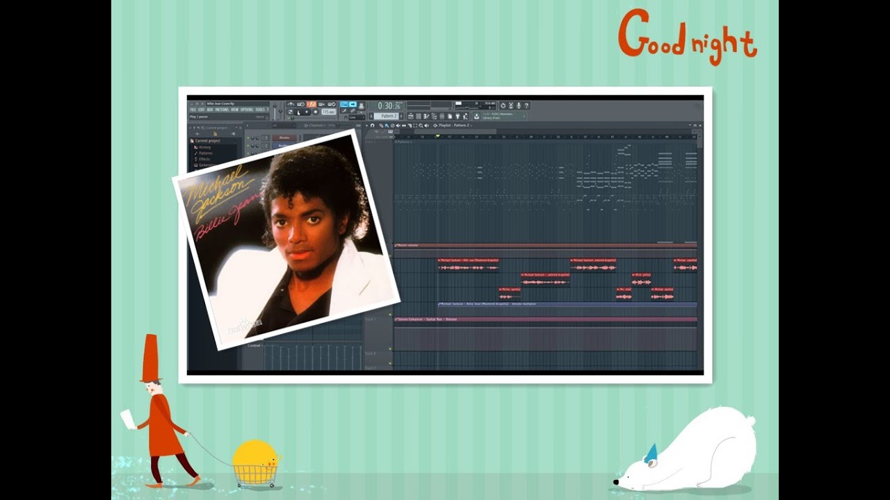 Michael Jackson - Billie Jean  【REMAKE By 喵步小雨中 】FL Studio