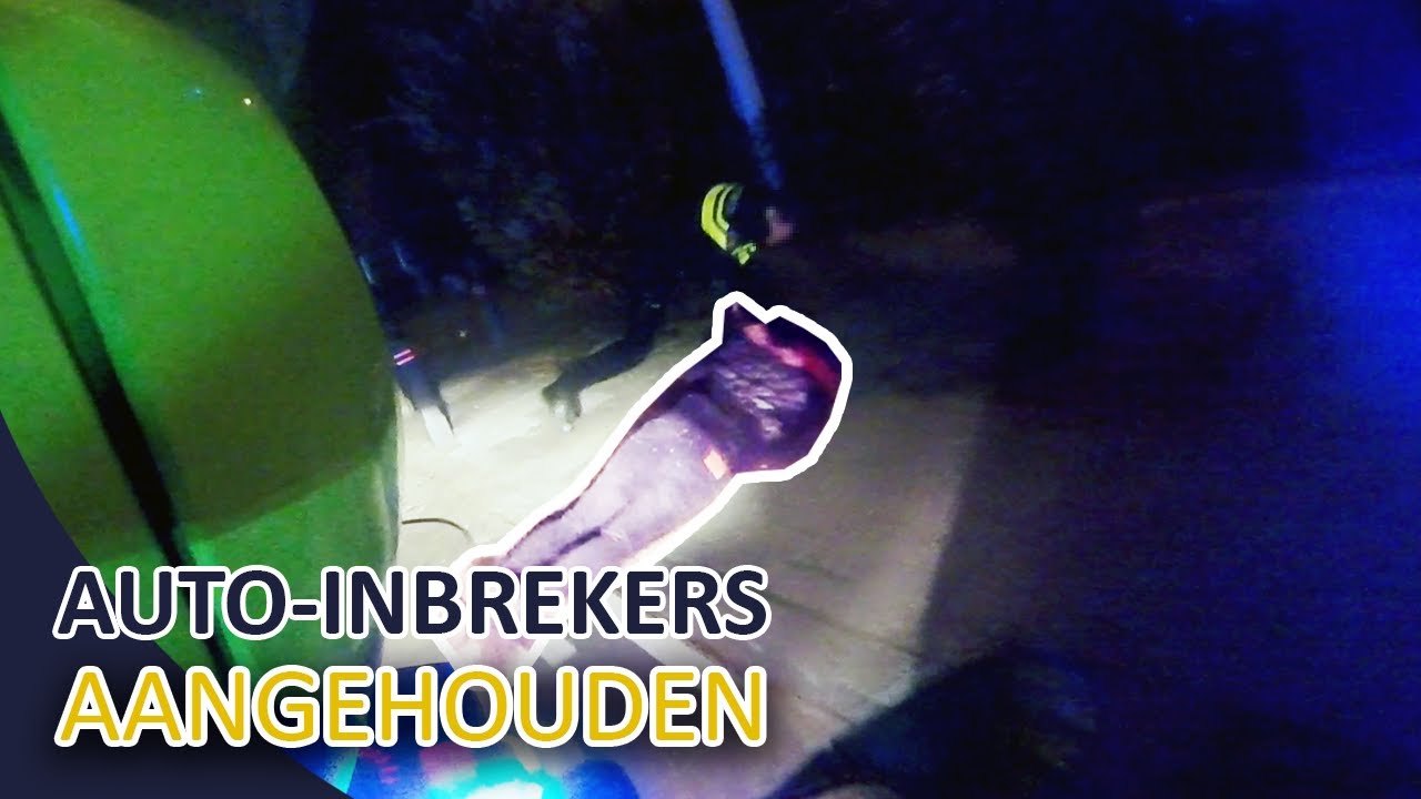 Auto-inbrekers aangehouden | Achtervolging | Politie Utrecht