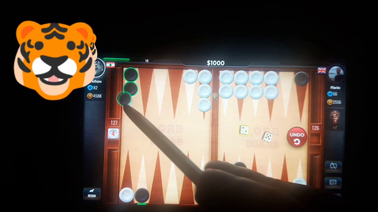 cheating game Backgammon lord of the board