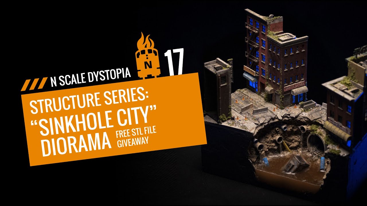 Structure Series 17: Creating an Apocalyptic City Block with 3D Printed Building Facades