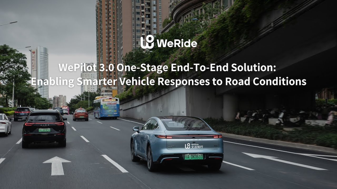 WePilot 3.0 One-Stage End-To-End Solution: Enabling Smarter Vehicle Responses to Road Conditions